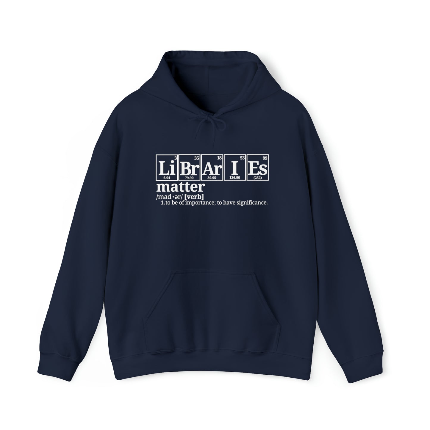 Libraries Matter Hooded Sweatshirt, Libraries Matter Hoodie, Librarian Hoodie, Librarian Sweatshirt