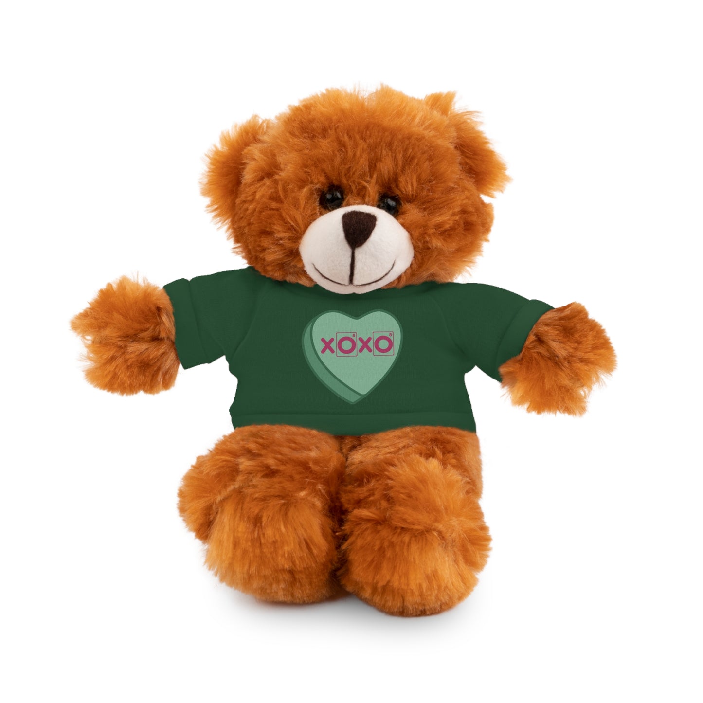 XOXO - Science Valentine Stuffed Animal Plushie, Chemistry Plush, Valentines Day Bear, Gift for Her, Gift for Him, Periodic Table
