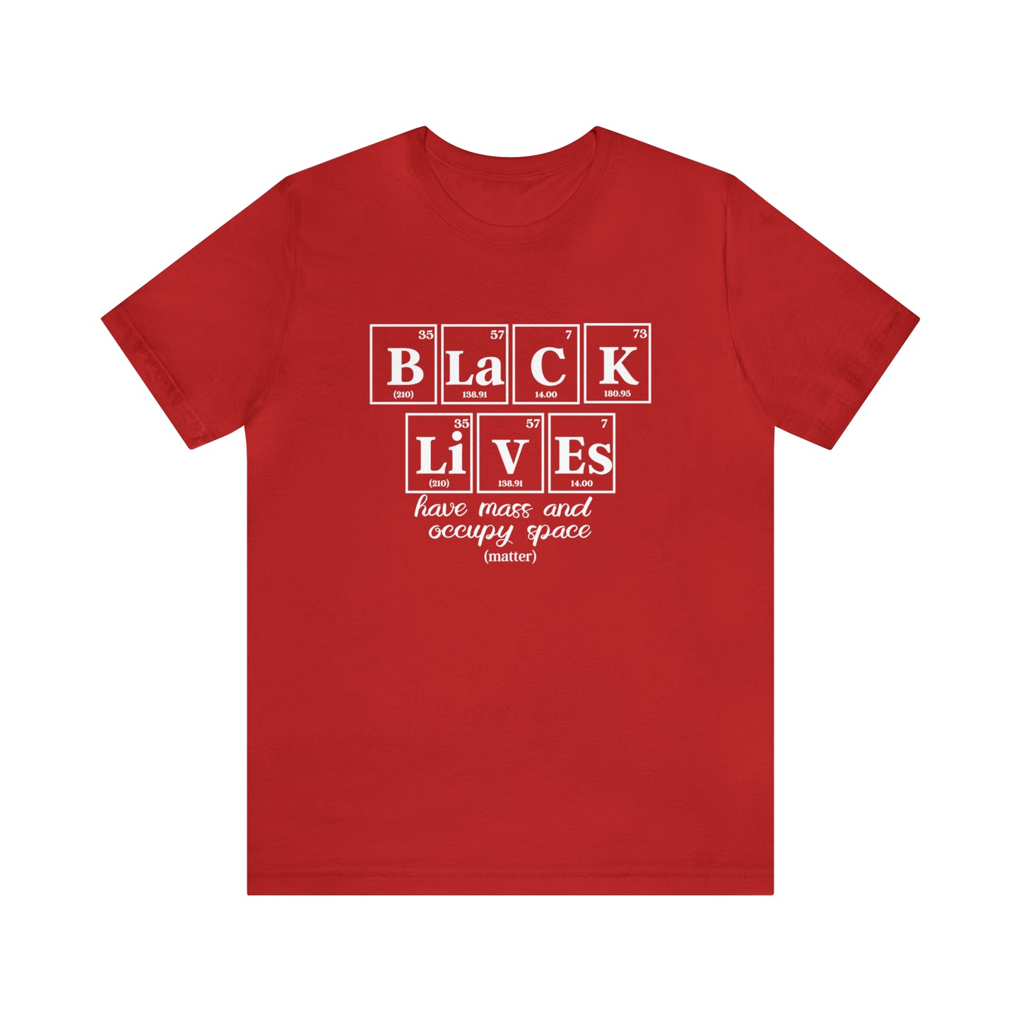 Black Lives Matter Science T-Shirt