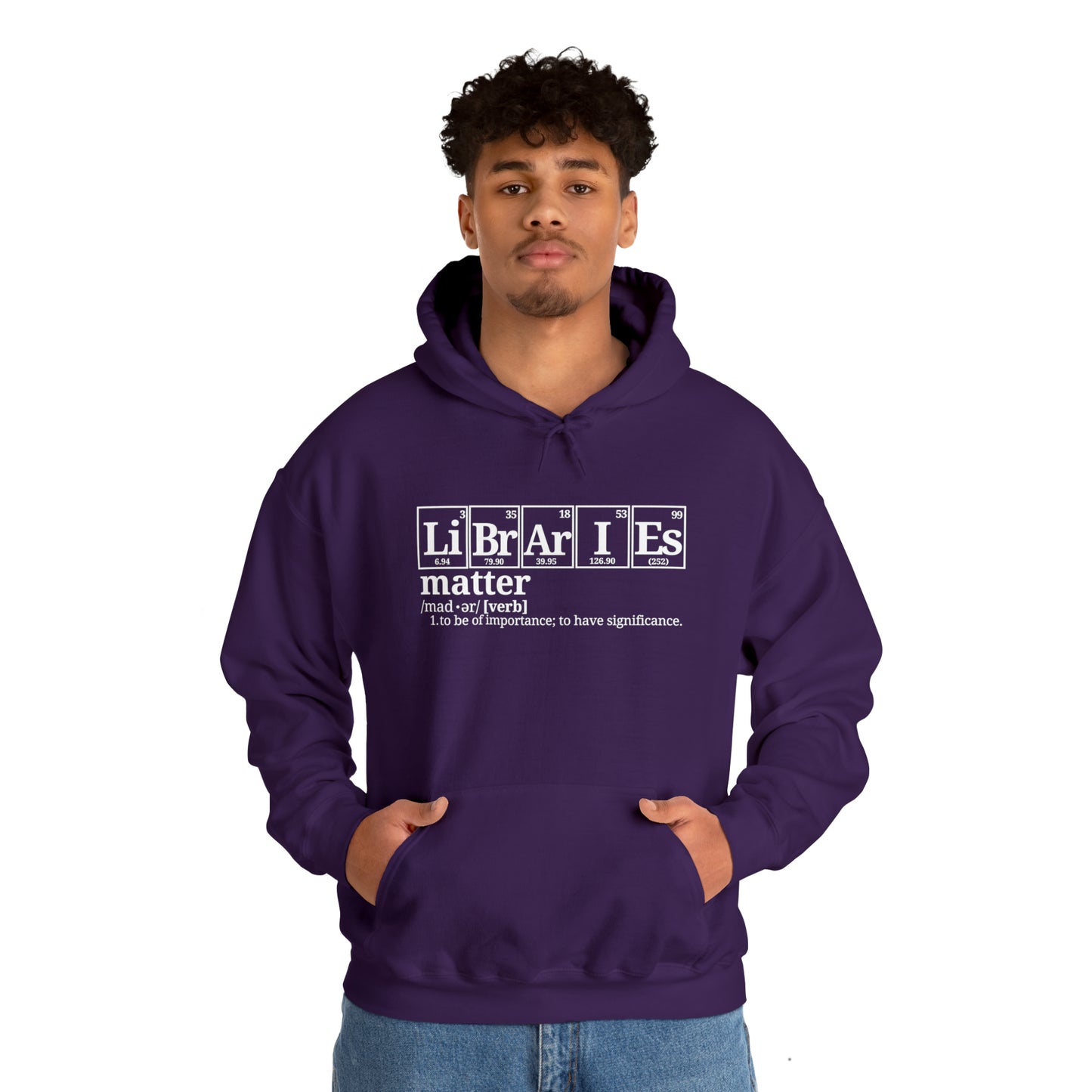 Libraries Matter Hooded Sweatshirt, Libraries Matter Hoodie, Librarian Hoodie, Librarian Sweatshirt