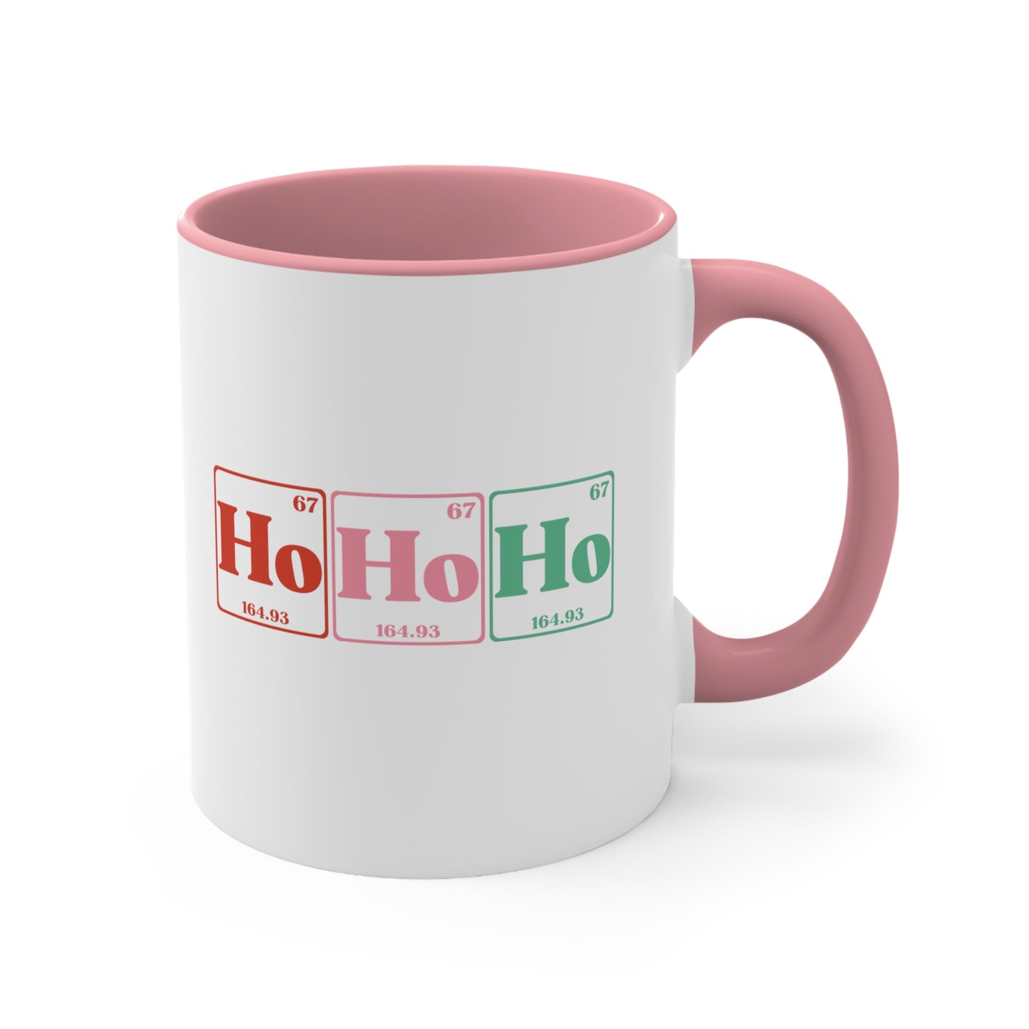 11 oz. - Ho Ho Ho Christmas Coffee Mug, Christmas Mug, Holiday Coffee Mug, Holiday Mug, Science Coffee Mug, Scientist Gift, Teacher Gift