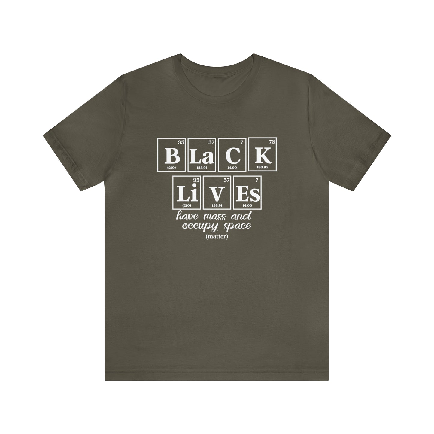 Black Lives Matter Science T-Shirt