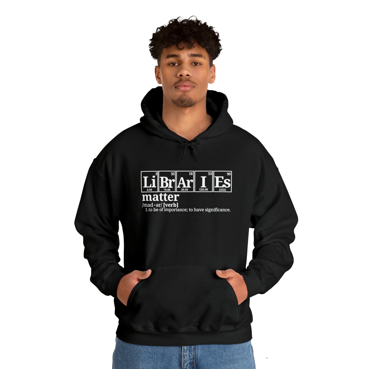 Libraries Matter Hooded Sweatshirt, Libraries Matter Hoodie, Librarian Hoodie, Librarian Sweatshirt