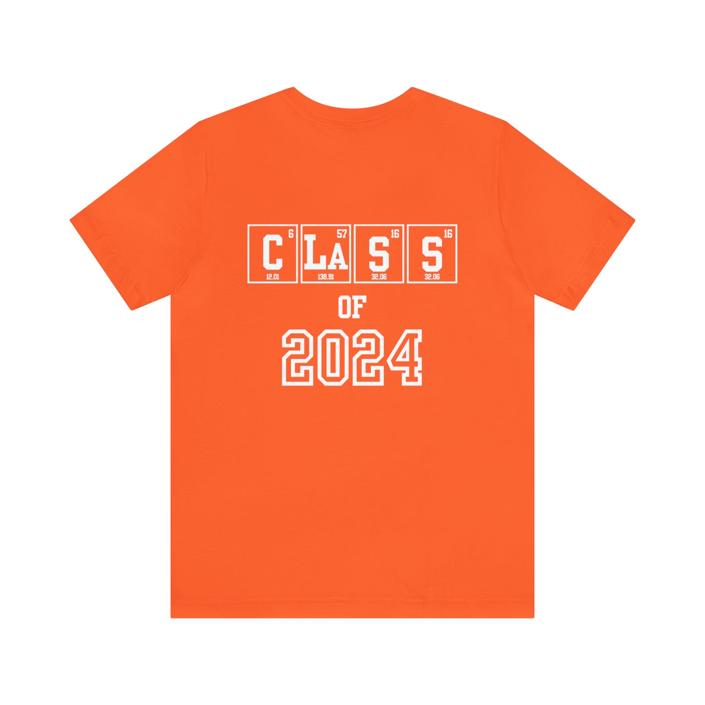 Class of 2024 Graduation Science T-Shirt (2-sided)