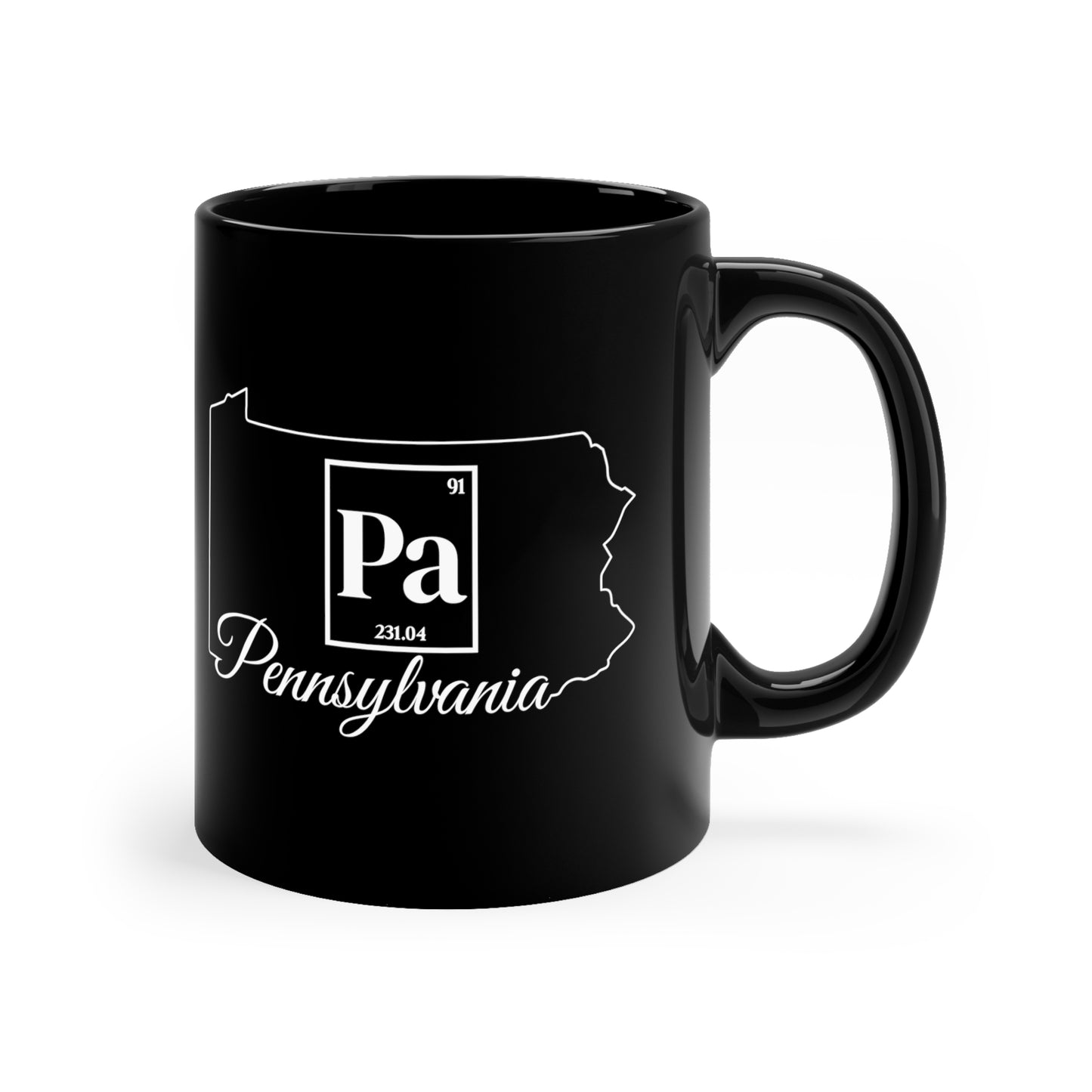 11oz Science Coffee Mug - Pennsylvania State Coffee Mug