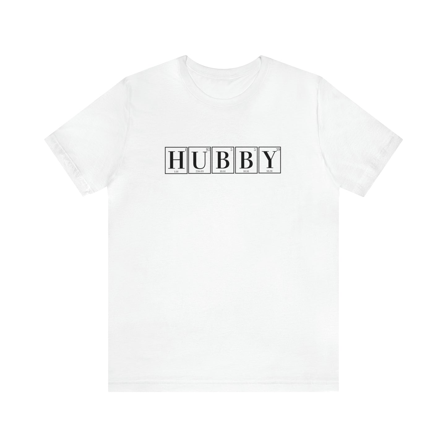 Hubby Shirt, Hubby Science Shirt, Chemistry Shirt, Chemistry Gift, Hubby shirt, Periodic Table Humor, Science-themed Tee, Chemistry of Love