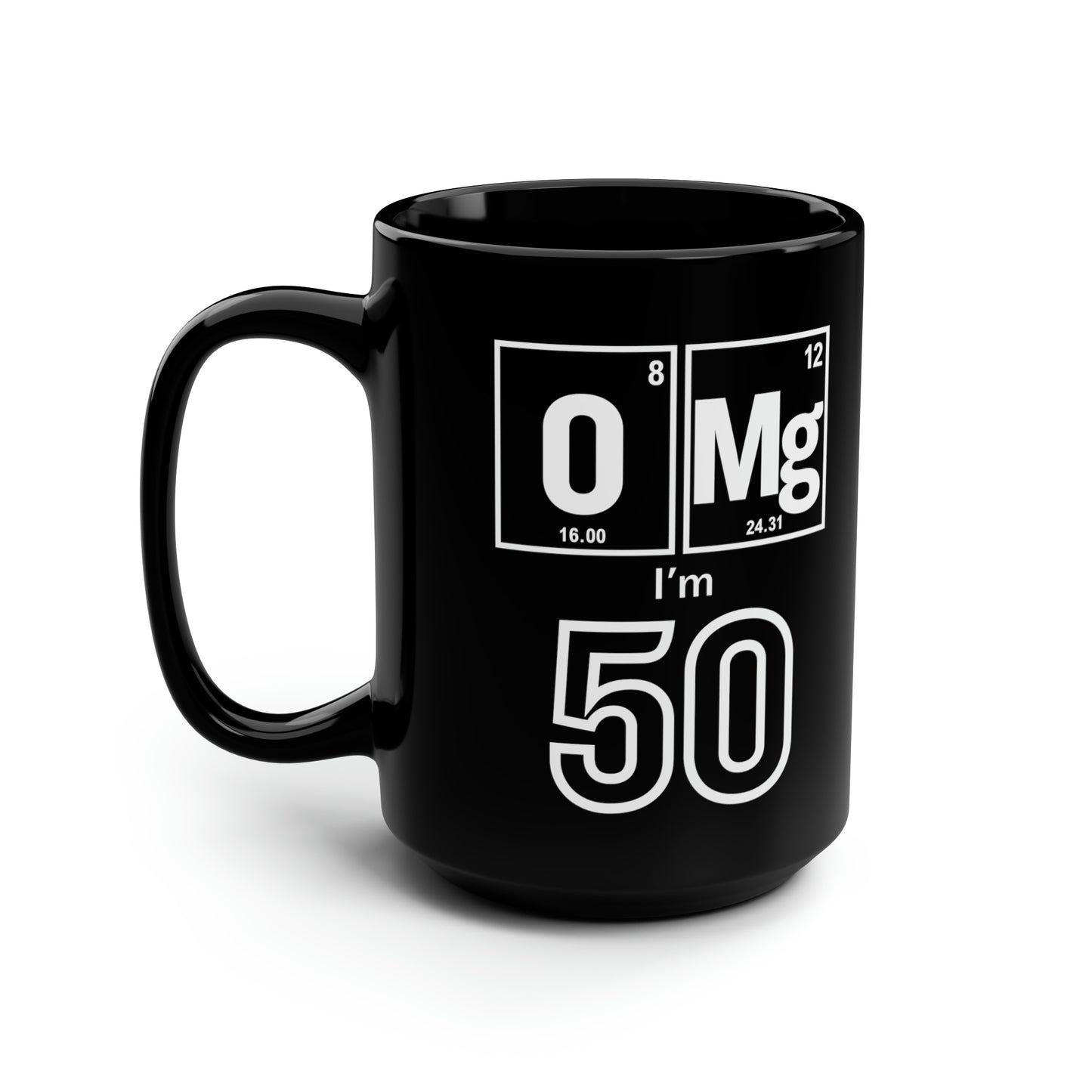15oz - 50th Birthday Science Mug
