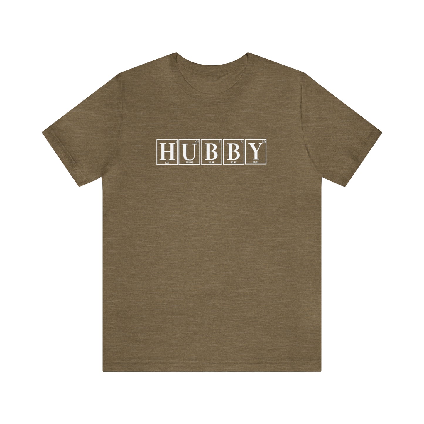 Hubby Shirt, Hubby Science Shirt, Chemistry Shirt, Chemistry Gift, Hubby shirt, Periodic Table Humor, Science-themed Tee, Chemistry of Love