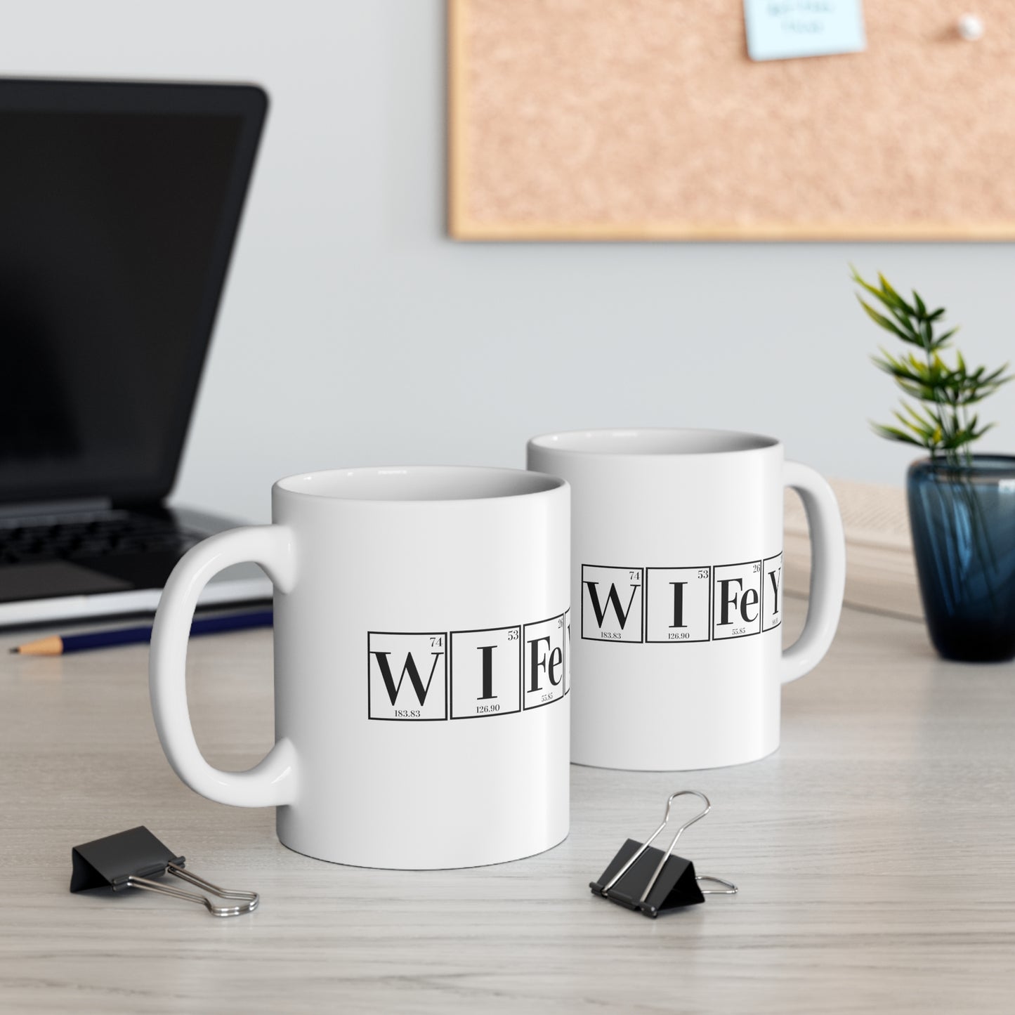 11oz - Science Coffee Mug, Wifey Coffee Mug, Wifey Mug, Chemistry Gift, Scientist Gift