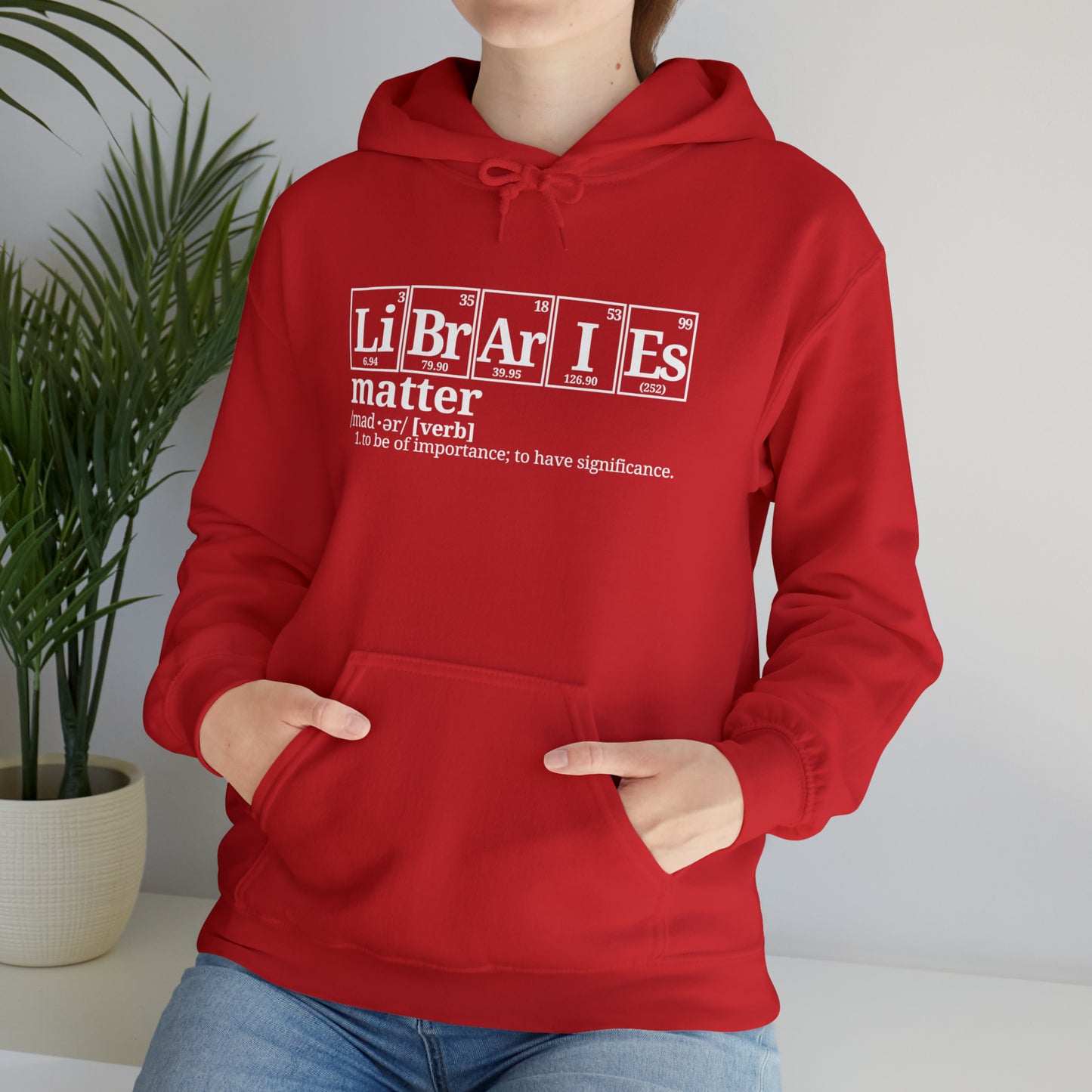 Libraries Matter Hooded Sweatshirt, Libraries Matter Hoodie, Librarian Hoodie, Librarian Sweatshirt