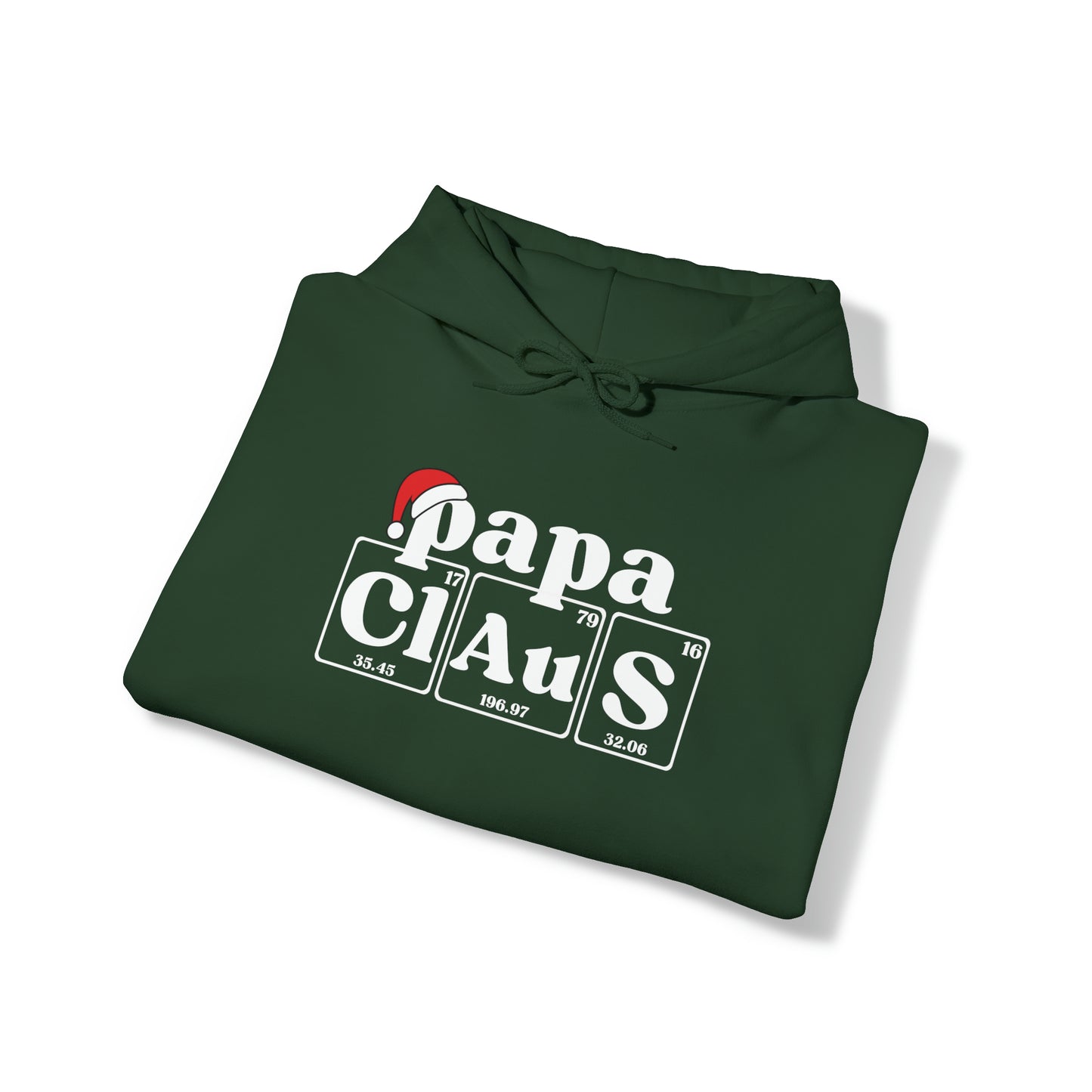 PaPa Claus Christmas Hoodie, Periodic Table Gift, Christmas Chemistry Sweater, Breaking Bad, Holiday Sweatshirt, Science Teacher, Scientist