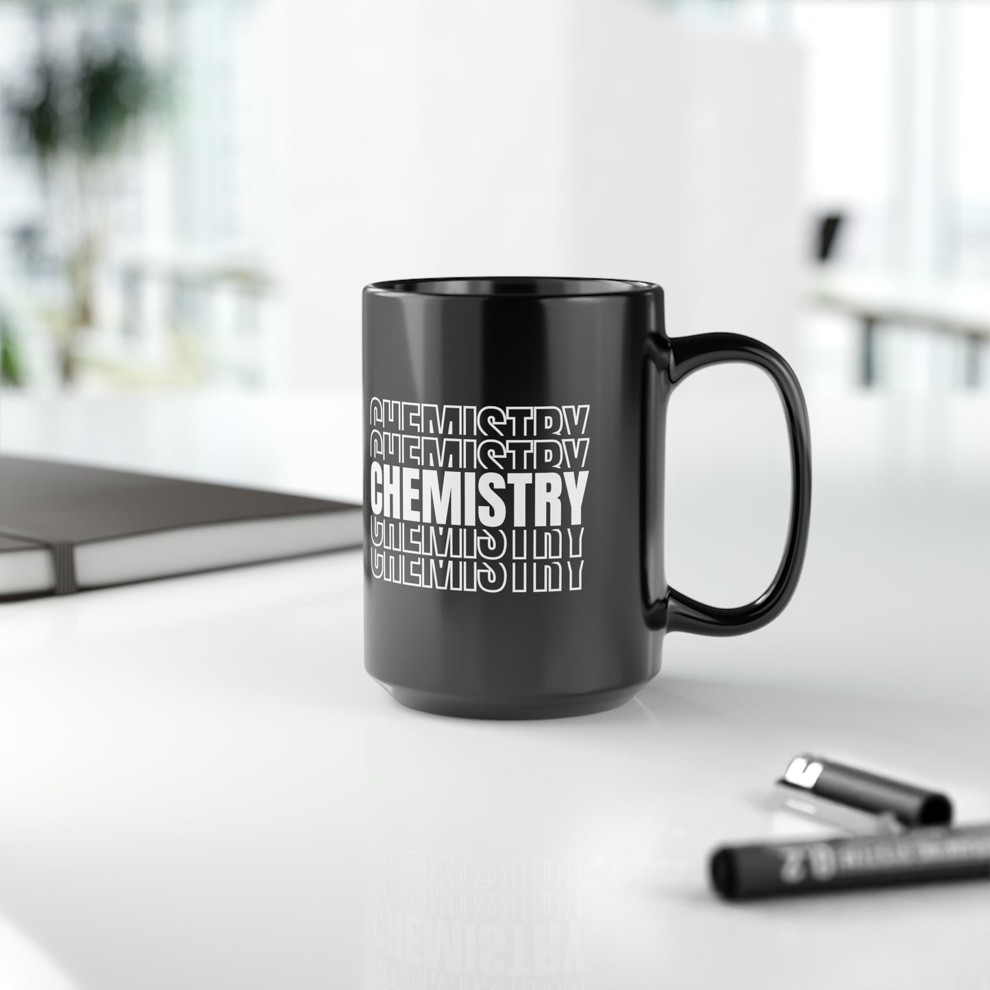 15oz - Chemistry Science Mug - Black