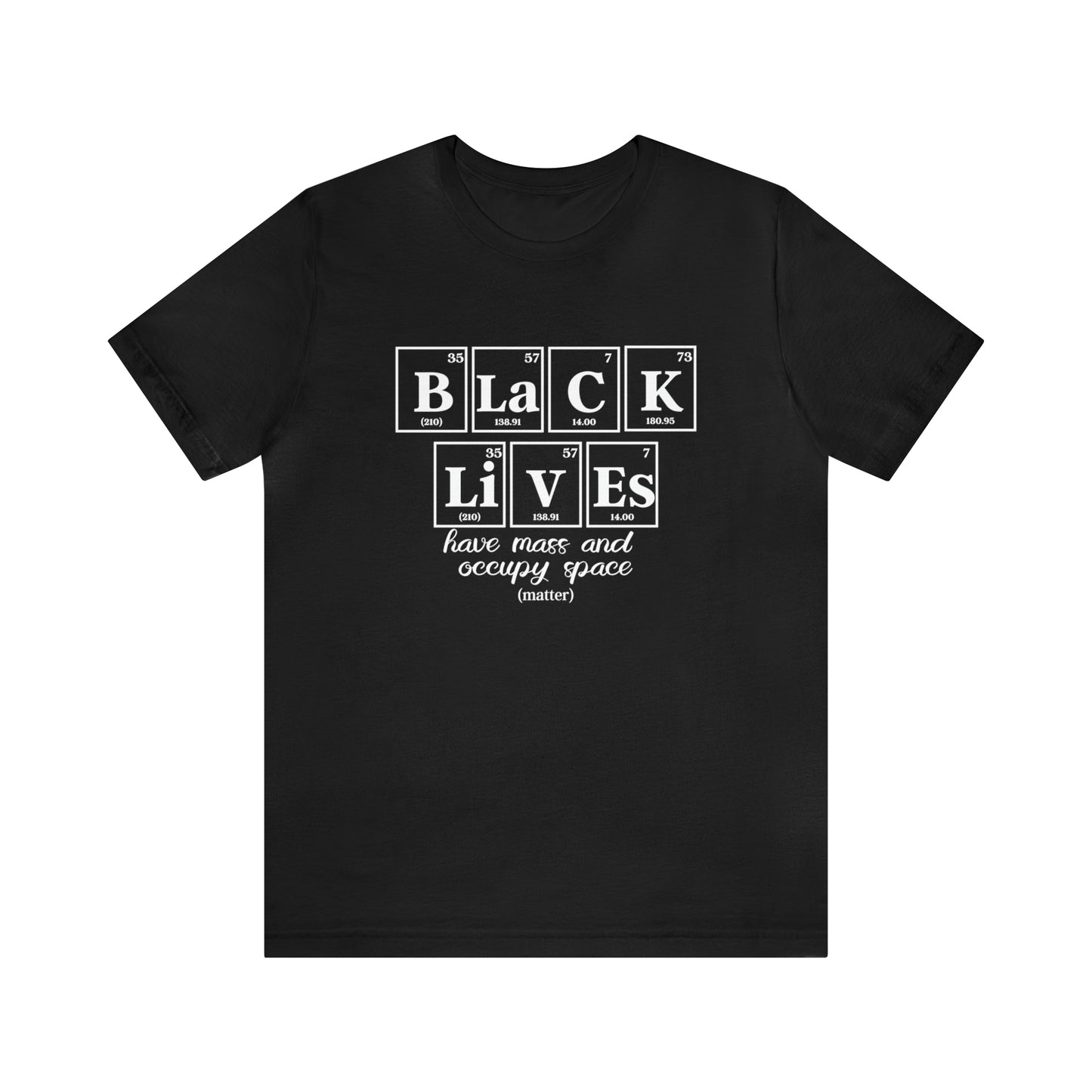 Black Lives Matter Science T-Shirt