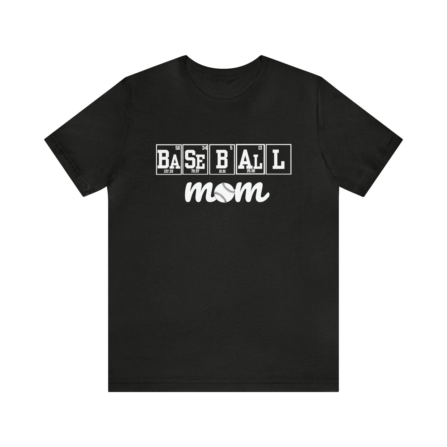 Baseball Mom Science T-Shirt