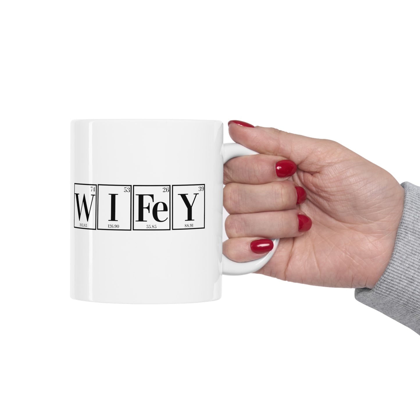11oz - Science Coffee Mug, Wifey Coffee Mug, Wifey Mug, Chemistry Gift, Scientist Gift