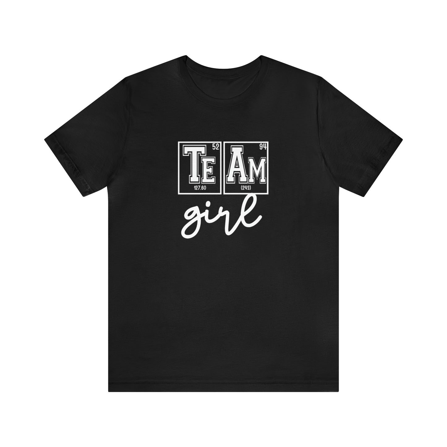 Gender Reveal "Team Girl" Science T-Shirt