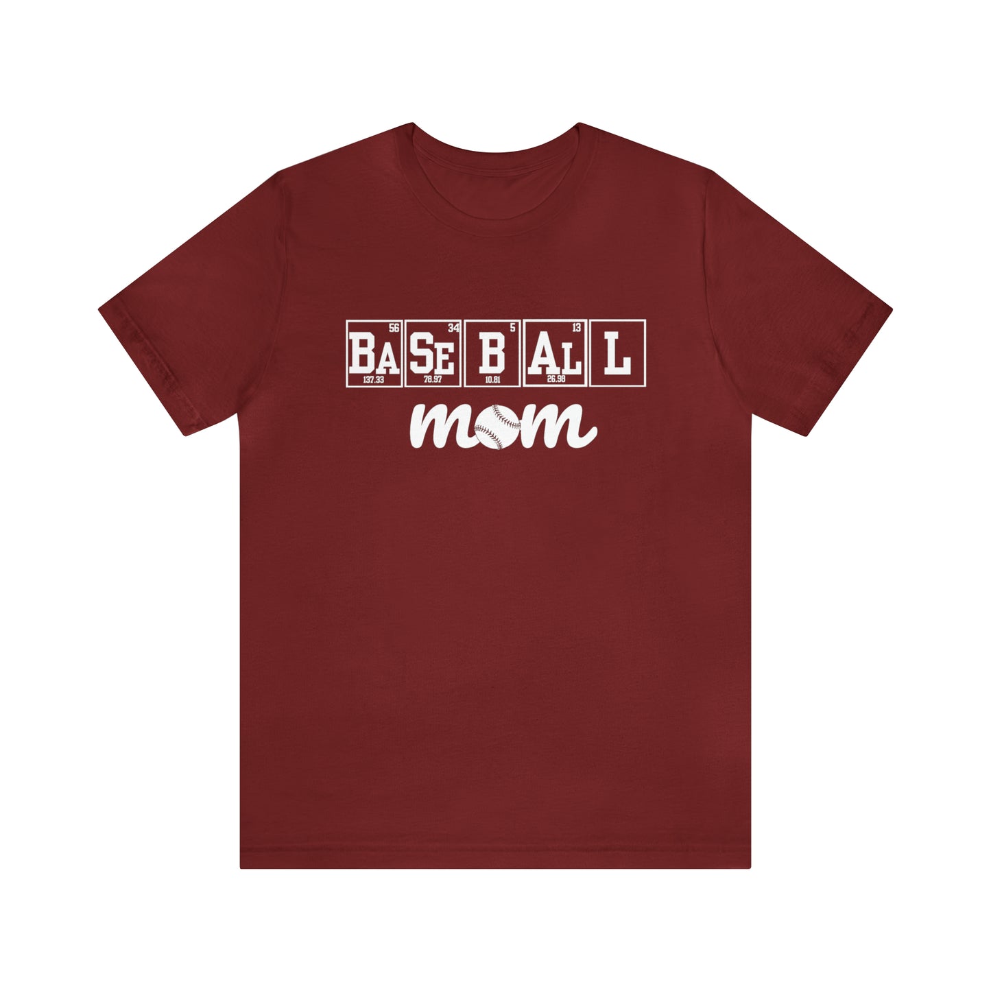 Baseball Mom Science T-Shirt