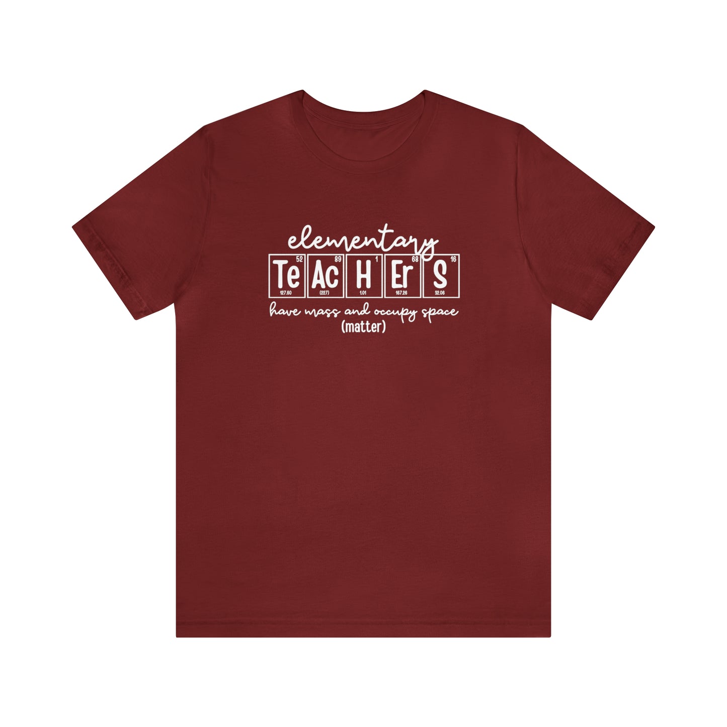 Elementary Teachers Matter Science T-Shirt
