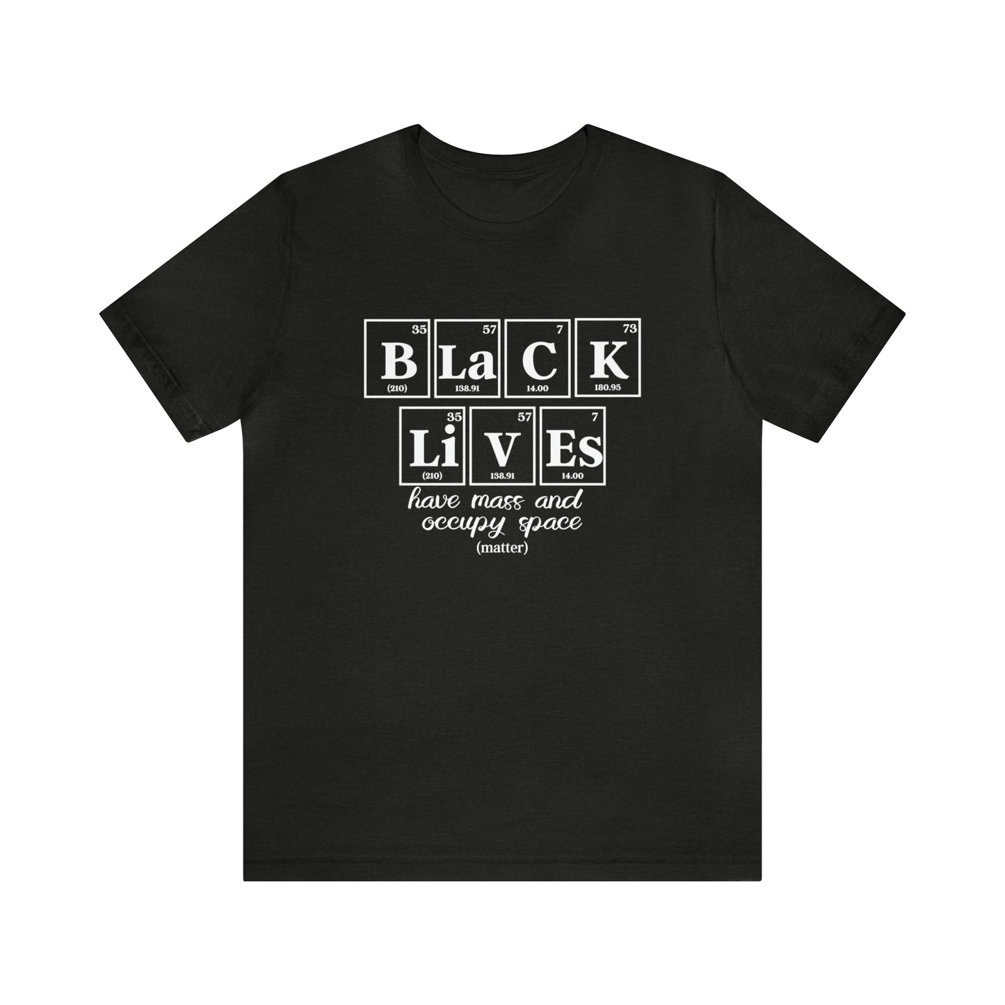 Black Lives Matter Science T-Shirt