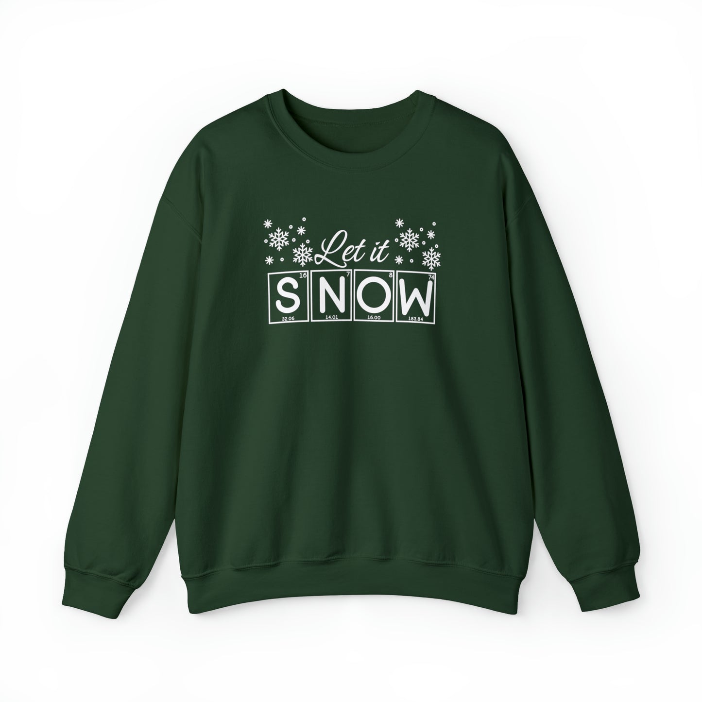 Let it Snow Crewneck Sweatshirt, Christmas Crewneck Sweatshirt, Christmas Sweatshirt, Holiday Sweatshirt