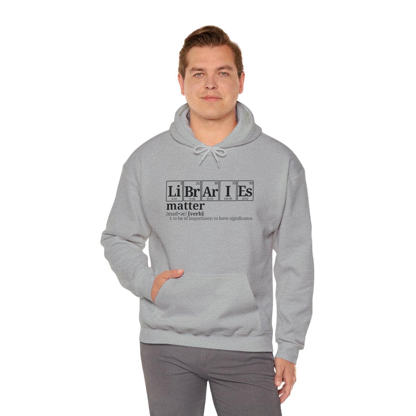 Libraries Matter Hooded Sweatshirt, Libraries Matter Hoodie, Librarian Hoodie, Librarian Sweatshirt