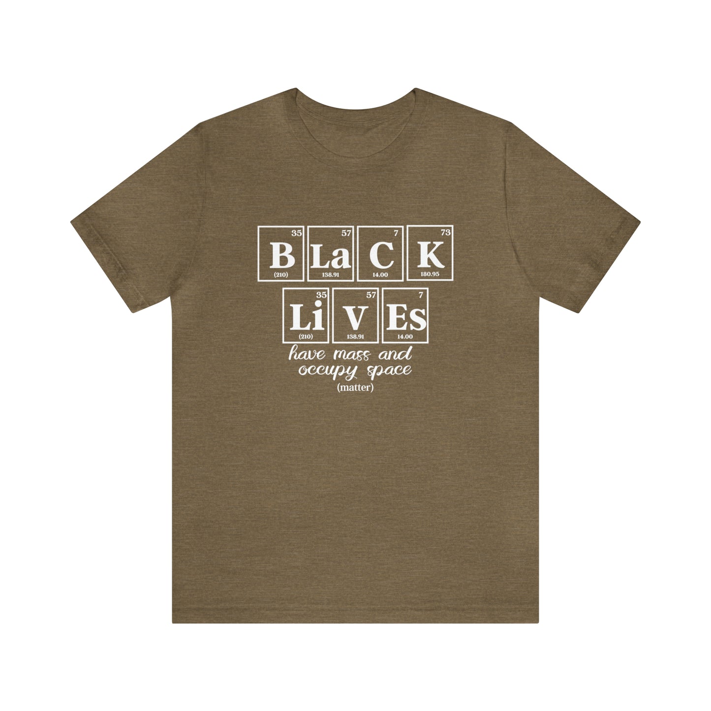 Black Lives Matter Science T-Shirt