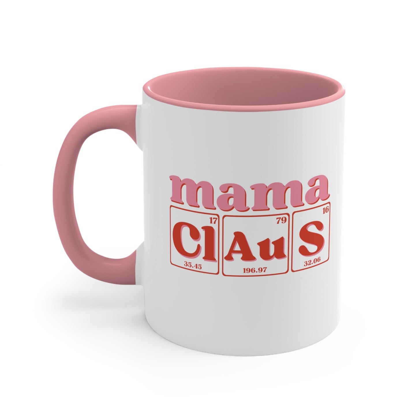 11 oz. - Mama Claus Christmas Coffee Mug, Christmas Mug, Holiday Coffee Mug, Holiday Mug, Science Coffee Mug, Scientist Gift, Science Mom