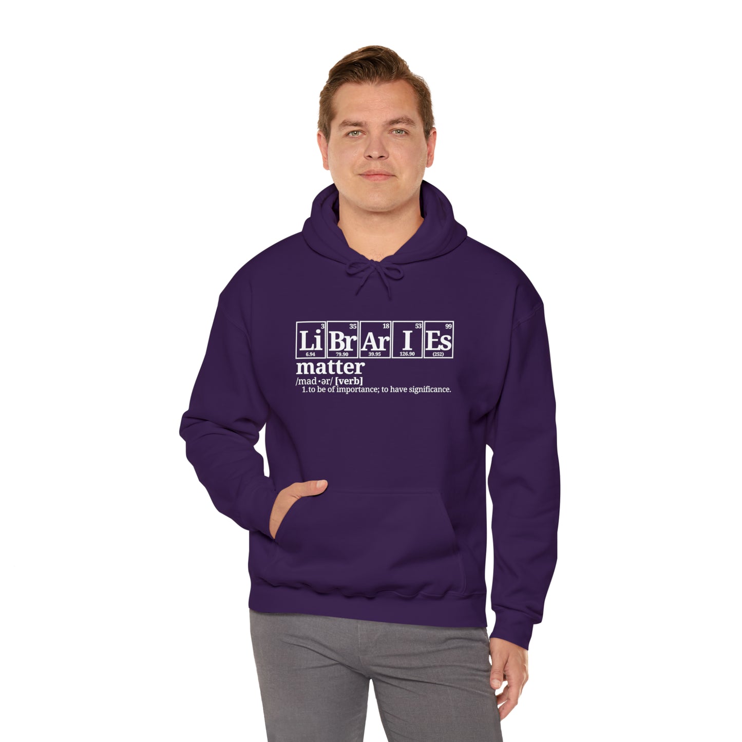Libraries Matter Hooded Sweatshirt, Libraries Matter Hoodie, Librarian Hoodie, Librarian Sweatshirt
