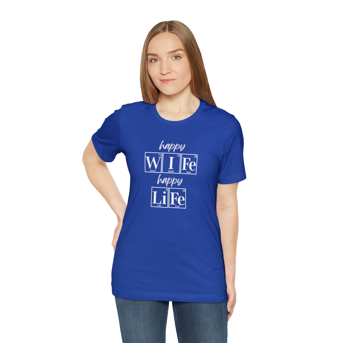 Happy Wife Happy Life Shirt, Marriage Shirt, Marriage shirt, Periodic Table Humor, Science-Themed Tee, Chemistry of Love