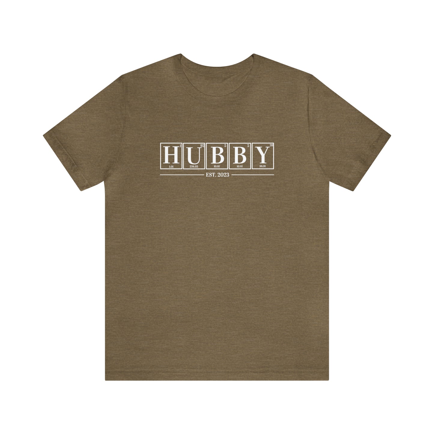 Hubby EST Shirt, Science Shirt, Chemistry Shirt, Chemistry Gift