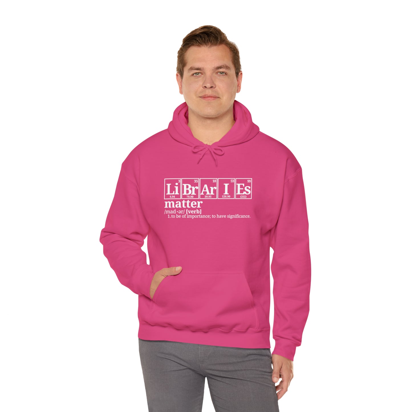 Libraries Matter Hooded Sweatshirt, Libraries Matter Hoodie, Librarian Hoodie, Librarian Sweatshirt
