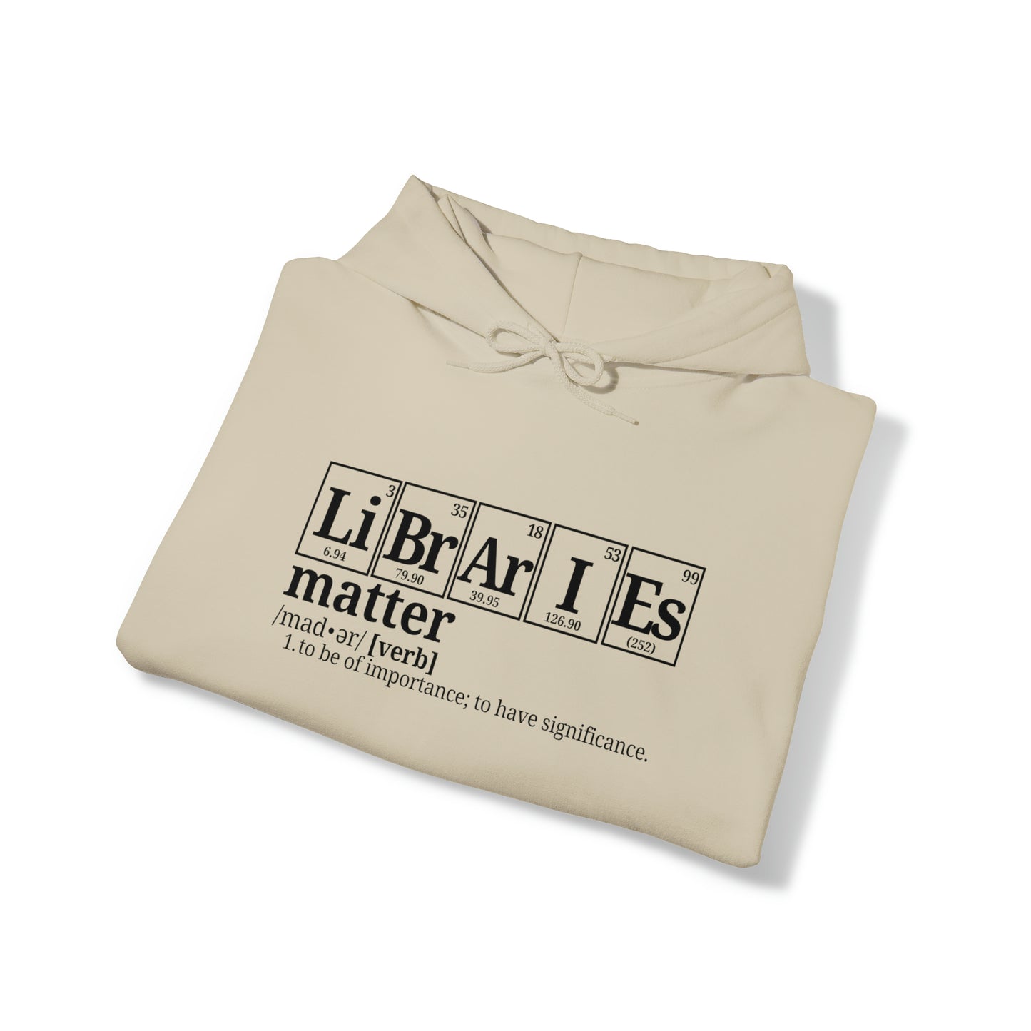 Libraries Matter Hooded Sweatshirt, Libraries Matter Hoodie, Librarian Hoodie, Librarian Sweatshirt