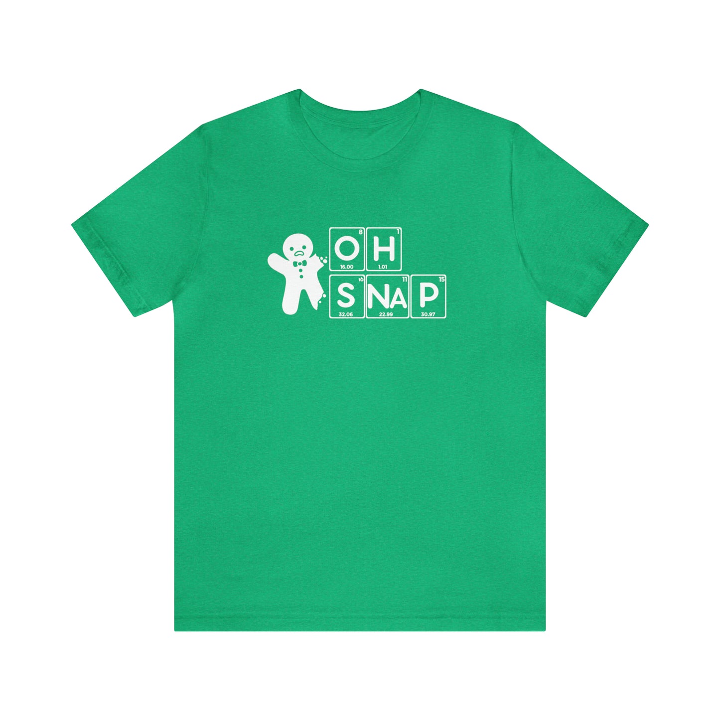 Oh Snap Science Christmas Shirt, Christmas T-Shirt, Holiday T-Shirt, Science Holiday Shirt