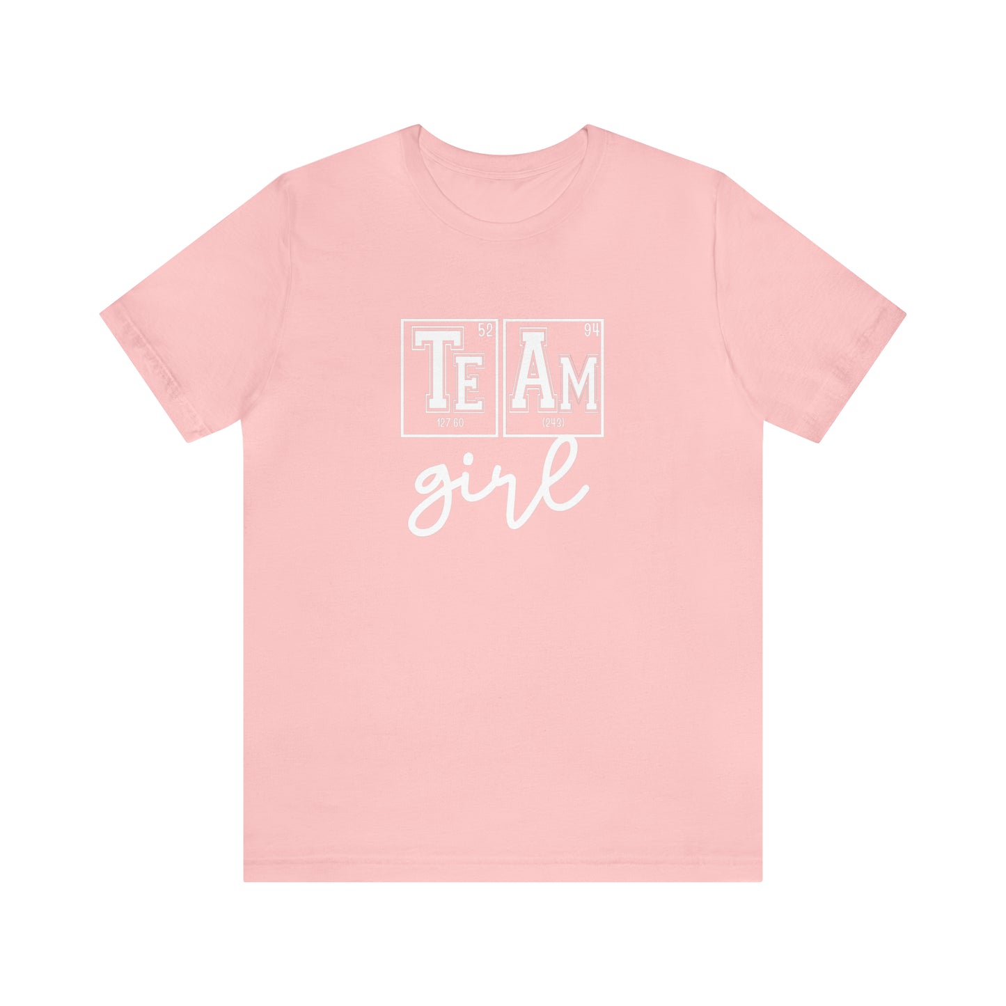 Gender Reveal "Team Girl" Science T-Shirt
