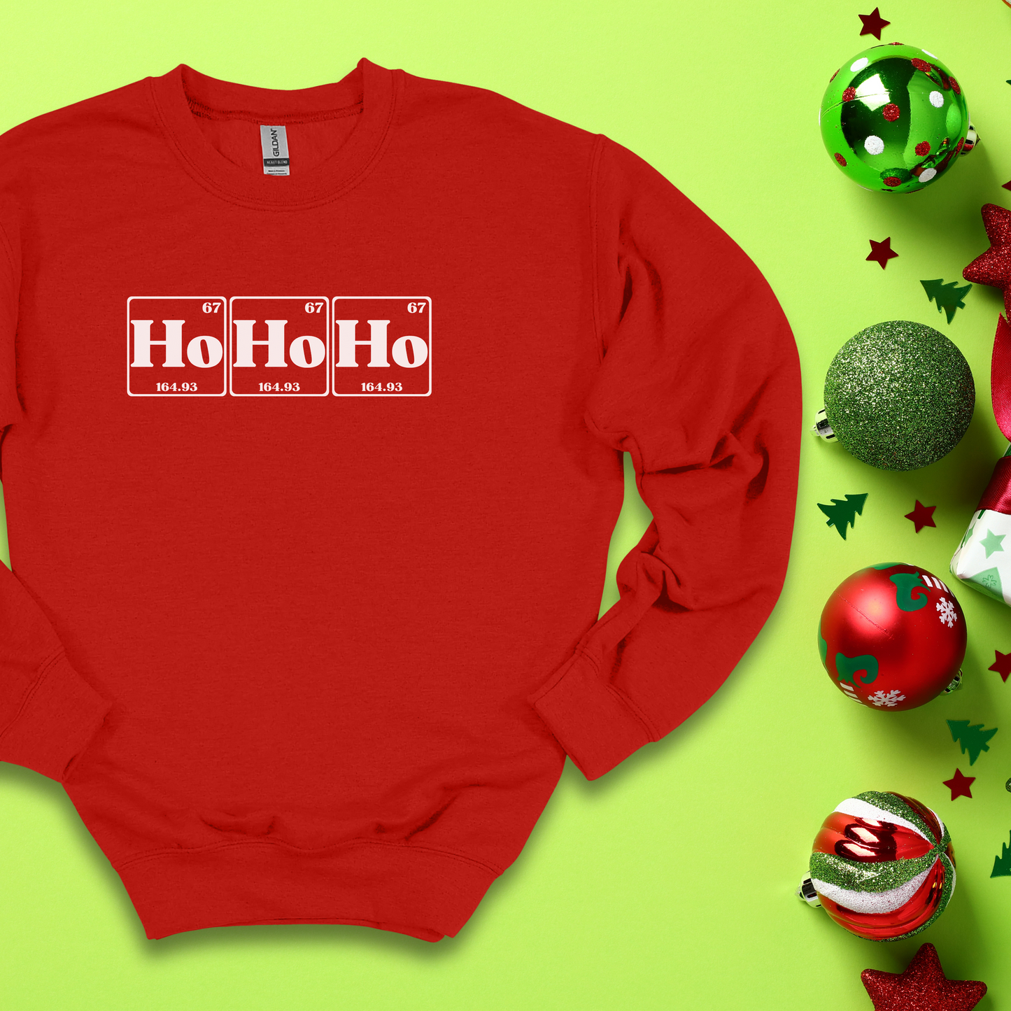 Ho Ho Ho Crewneck Sweatshirt, Christmas Crewneck Sweatshirt, Christmas Sweatshirt, Holiday Sweatshirt