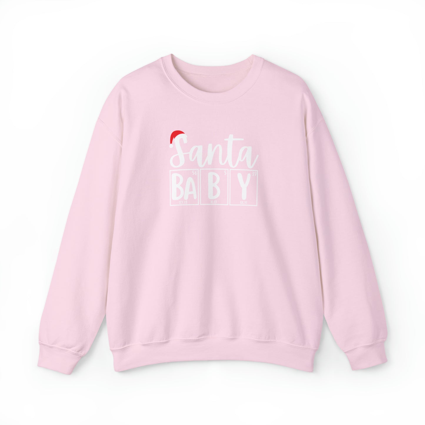 Santa Baby Chemistry Crewneck Sweatshirt, Christmas Holiday Sweater, Periodic Table, Scientist Gift, Science Teacher Gift, Breaking Bad