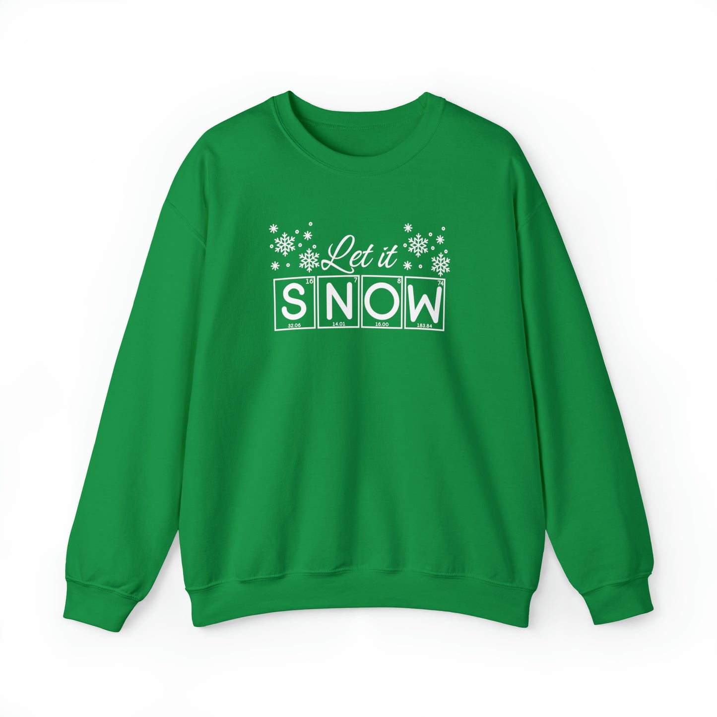 Let it Snow Crewneck Sweatshirt, Christmas Crewneck Sweatshirt, Christmas Sweatshirt, Holiday Sweatshirt