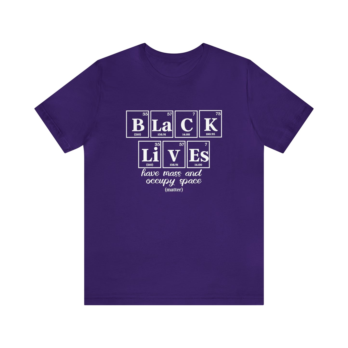 Black Lives Matter Science T-Shirt
