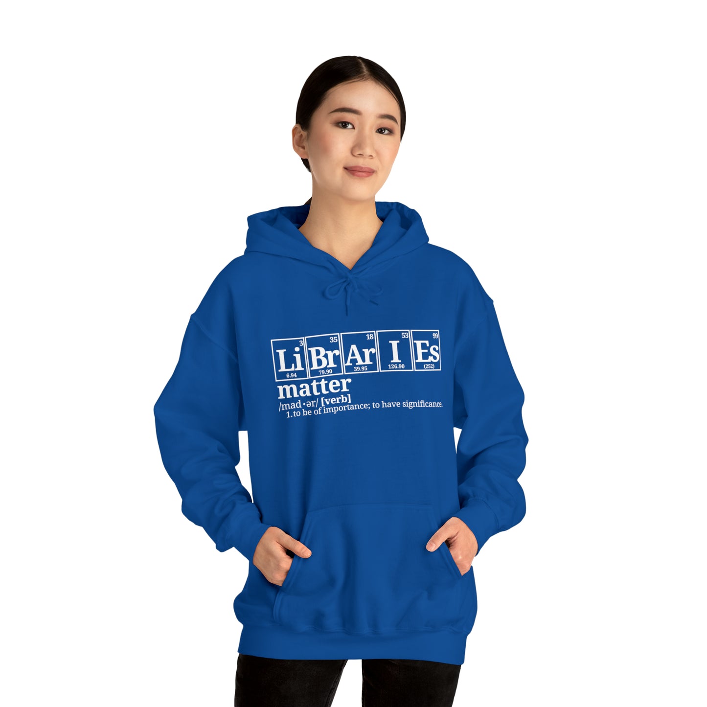 Libraries Matter Hooded Sweatshirt, Libraries Matter Hoodie, Librarian Hoodie, Librarian Sweatshirt