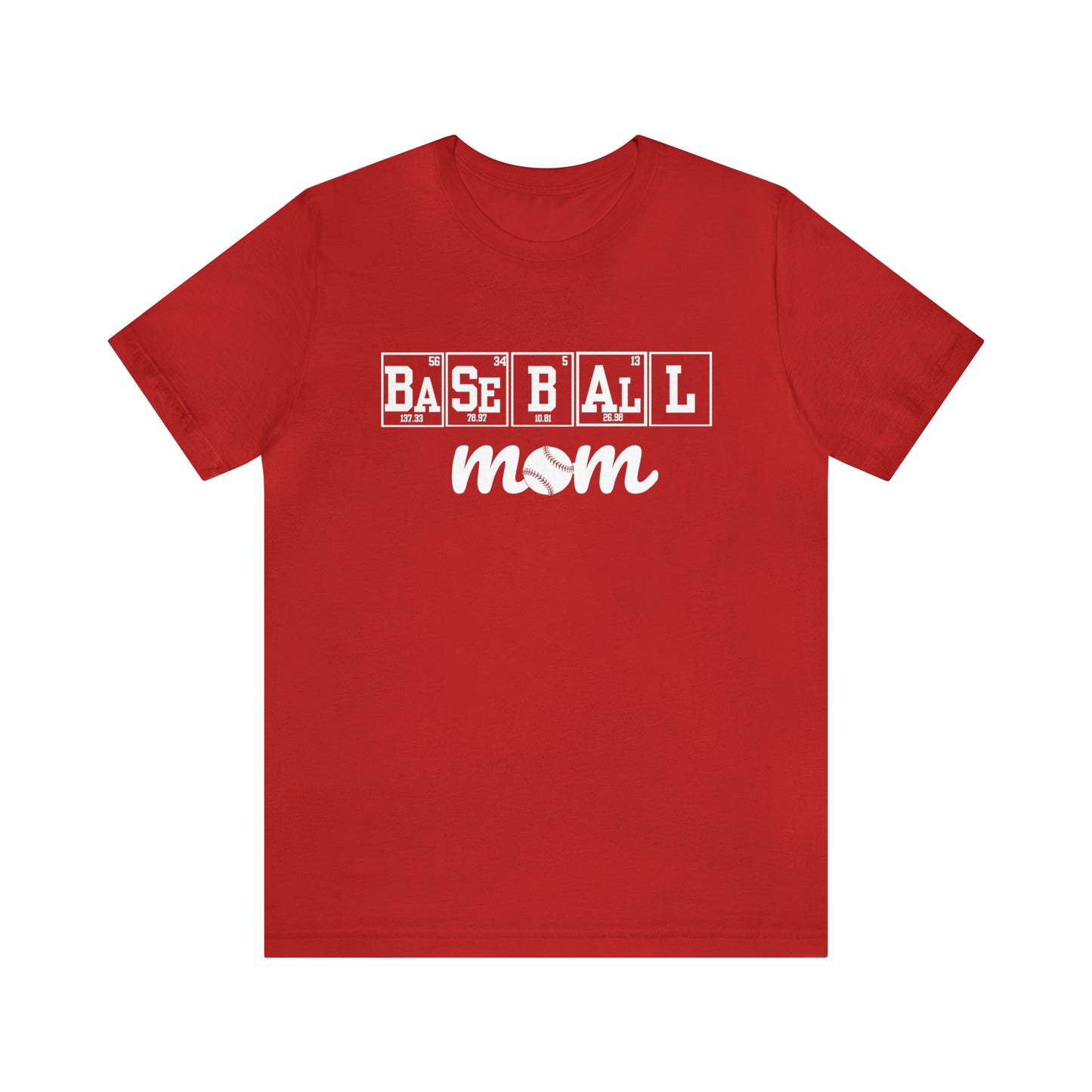 Baseball Mom Science T-Shirt