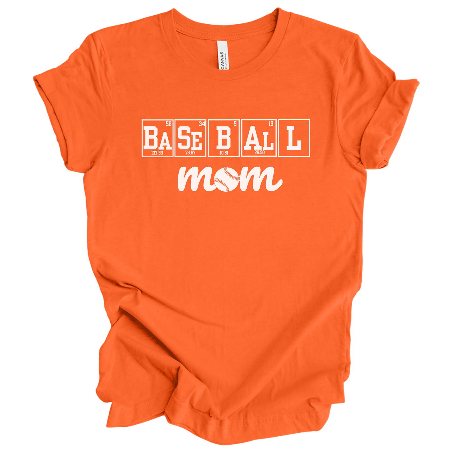 Baseball Mom Science T-Shirt