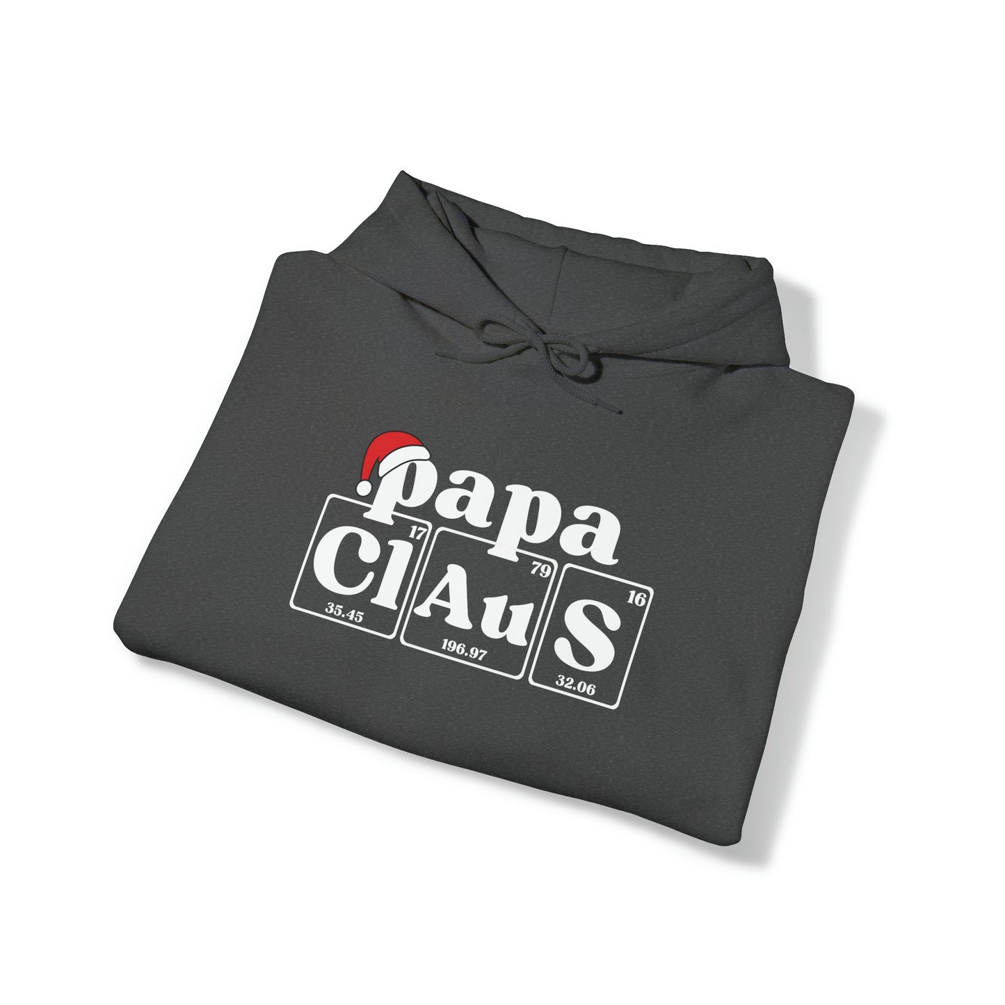 PaPa Claus Christmas Hoodie, Periodic Table Gift, Christmas Chemistry Sweater, Breaking Bad, Holiday Sweatshirt, Science Teacher, Scientist
