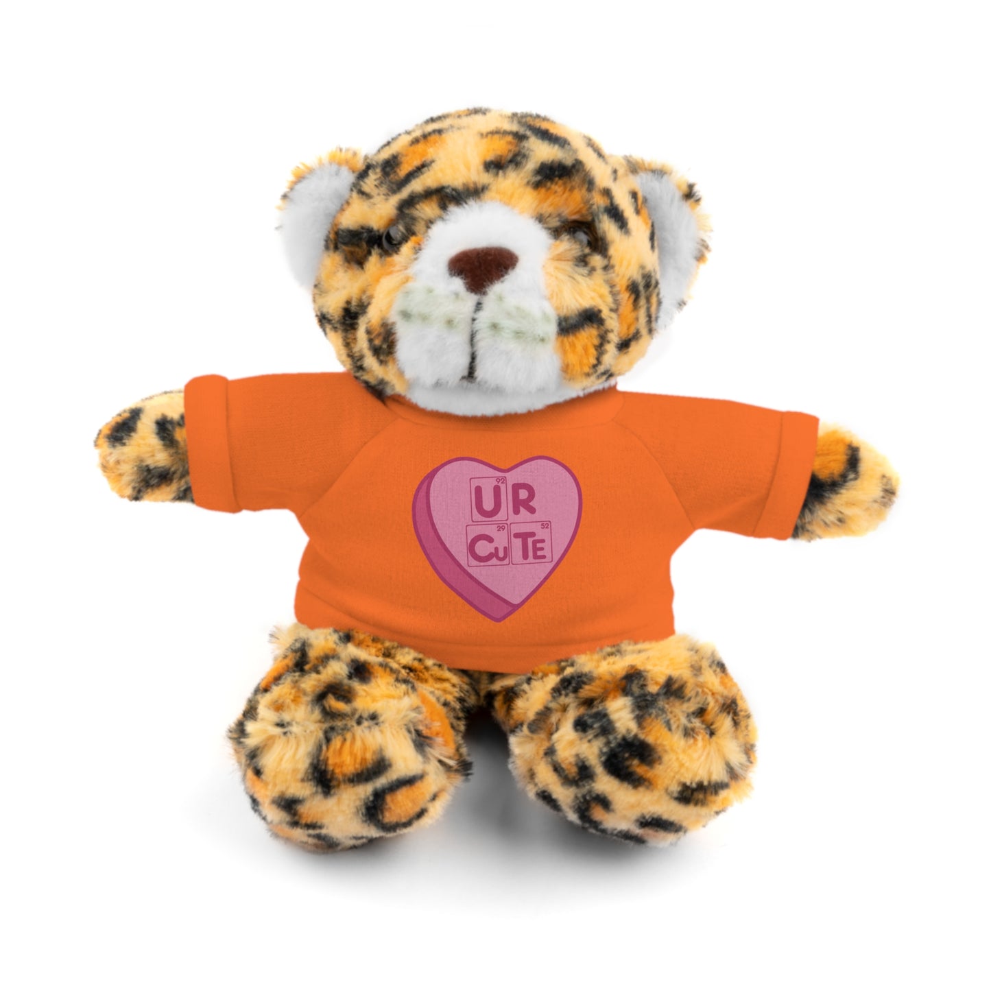 U R Cute - Science Valentine Stuffed Animal Plushie, Chemistry Plush, Valentines Day Bear, Gift for Her, Gift for Him, Periodic Table