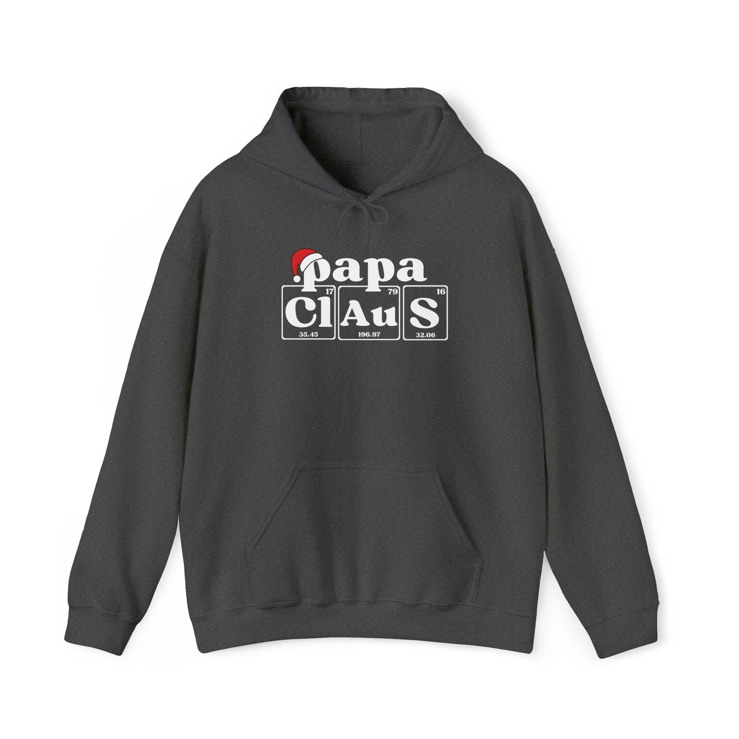 PaPa Claus Christmas Hoodie, Periodic Table Gift, Christmas Chemistry Sweater, Breaking Bad, Holiday Sweatshirt, Science Teacher, Scientist