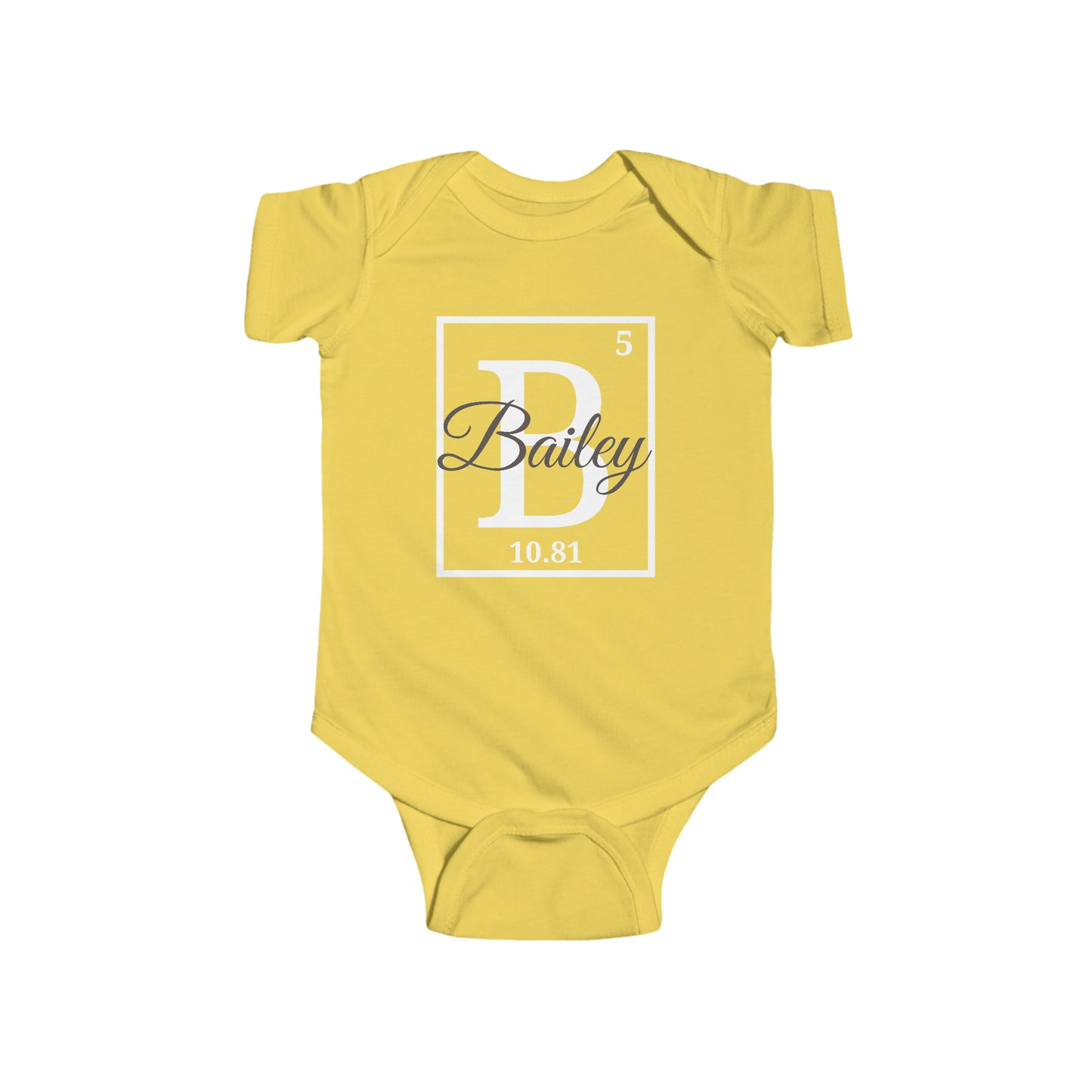 Custom Science Baby Onesie