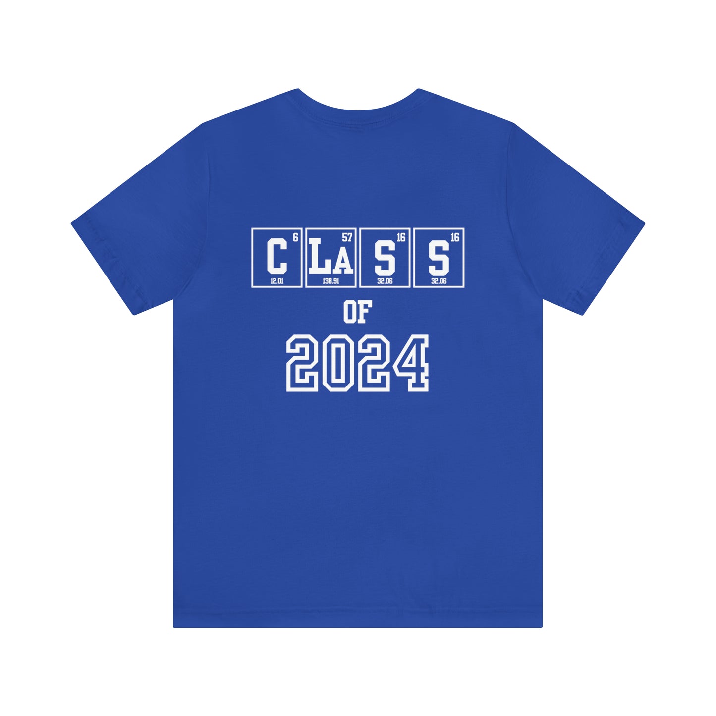 Class of 2024 Graduation Science T-Shirt (2-sided)