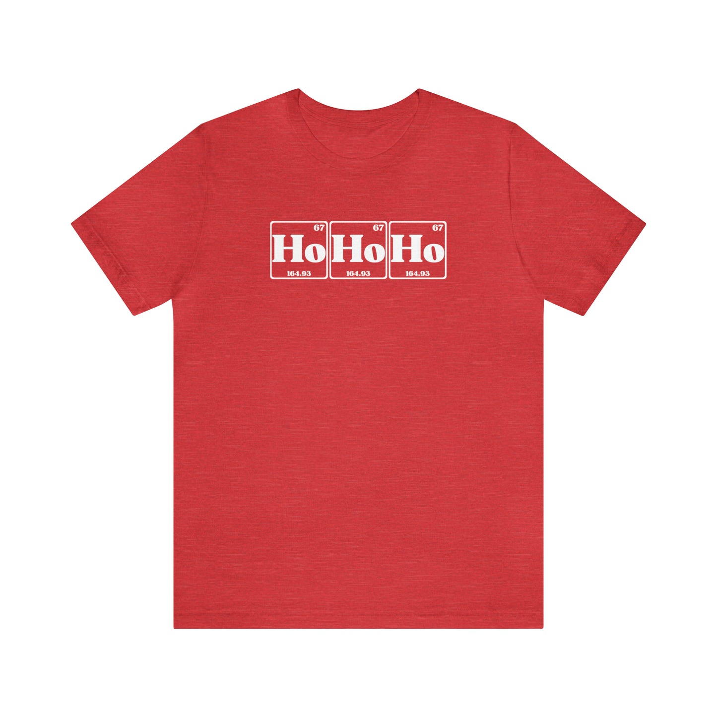 Ho Ho Ho Christmas Shirt, Christmas T-Shirt, Holiday T-Shirt, Science Holiday Shirt
