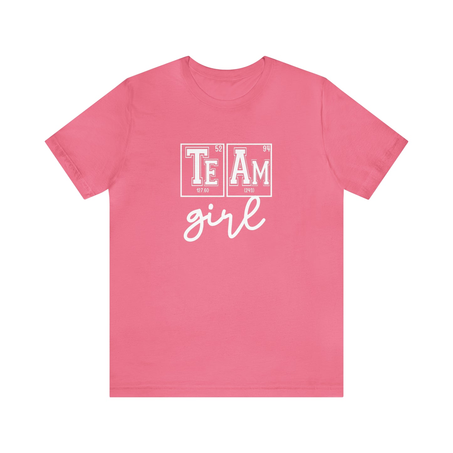 Gender Reveal "Team Girl" Science T-Shirt