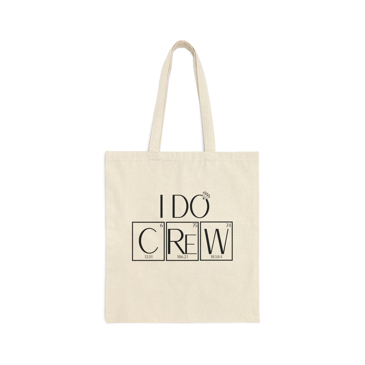 Custom Wedding Party Tote Bag - Bridesmaid