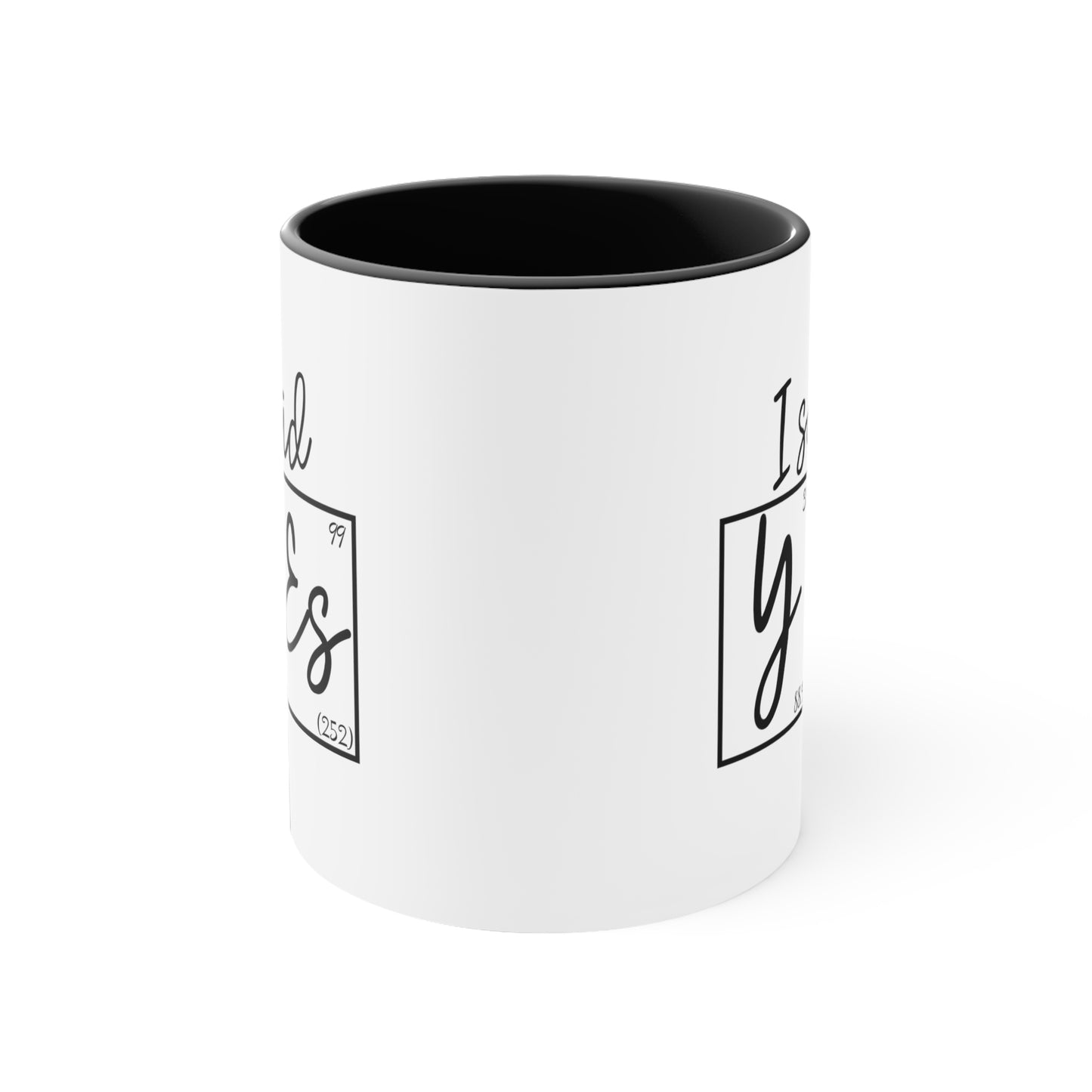 11oz - I Said Yes! Engagement Announcement Science Mug